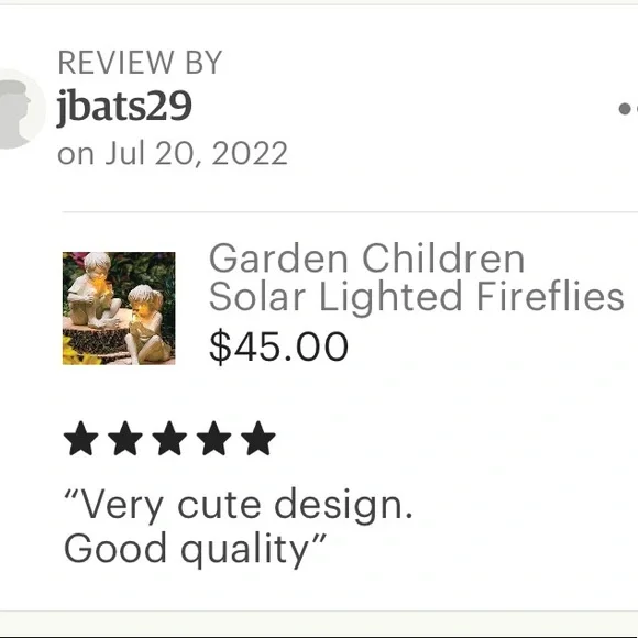 Garden Children Yard Decor Statue Boy & Girl Without Lights - Picture 8 of 9